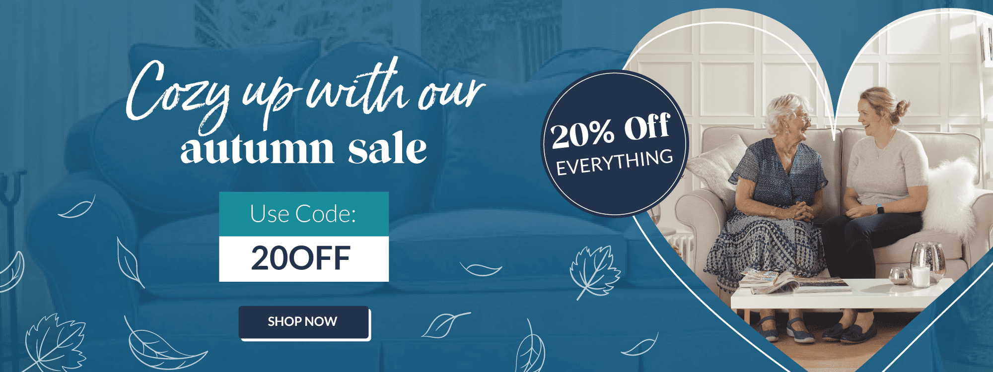 Cozy up with our Autumn Sale